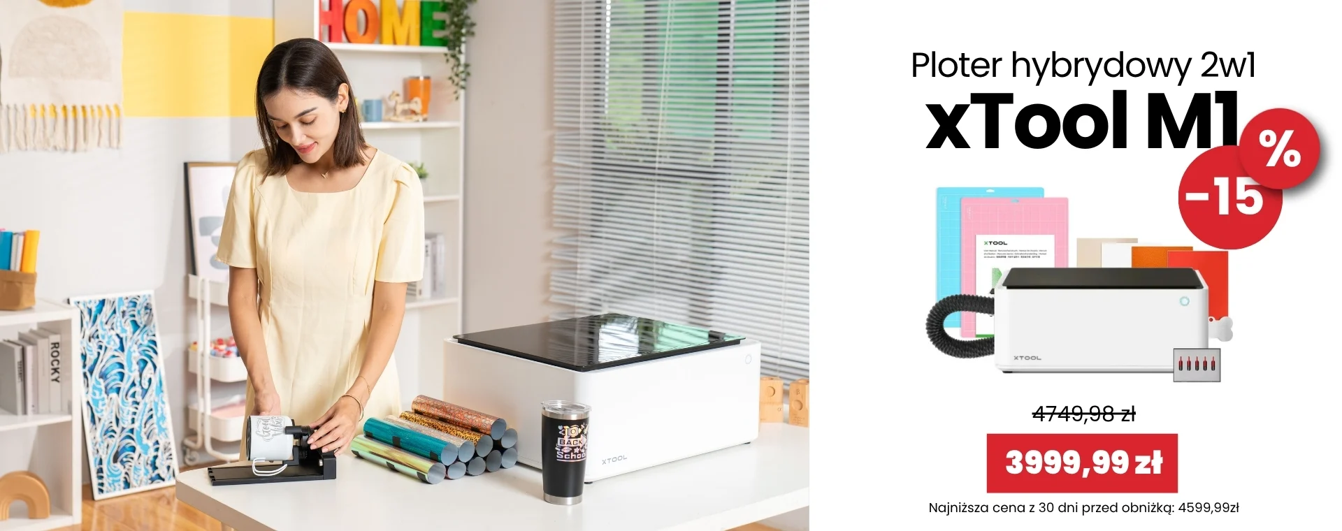 xTool m1  promocja super cena 