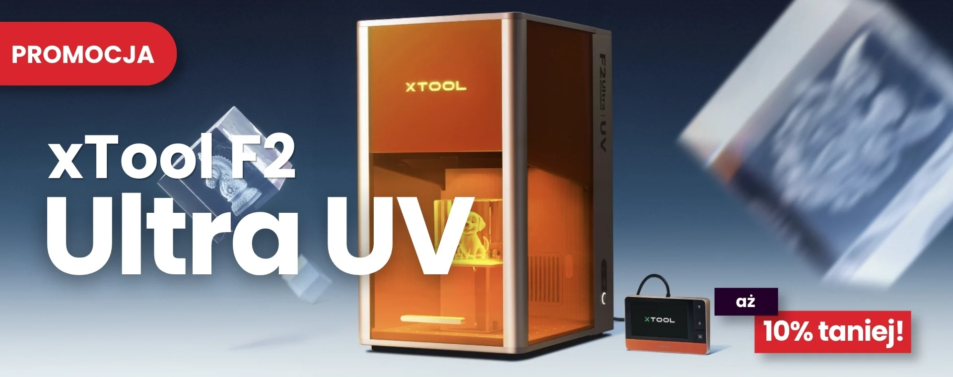 xtool f2 ultra uv promocja