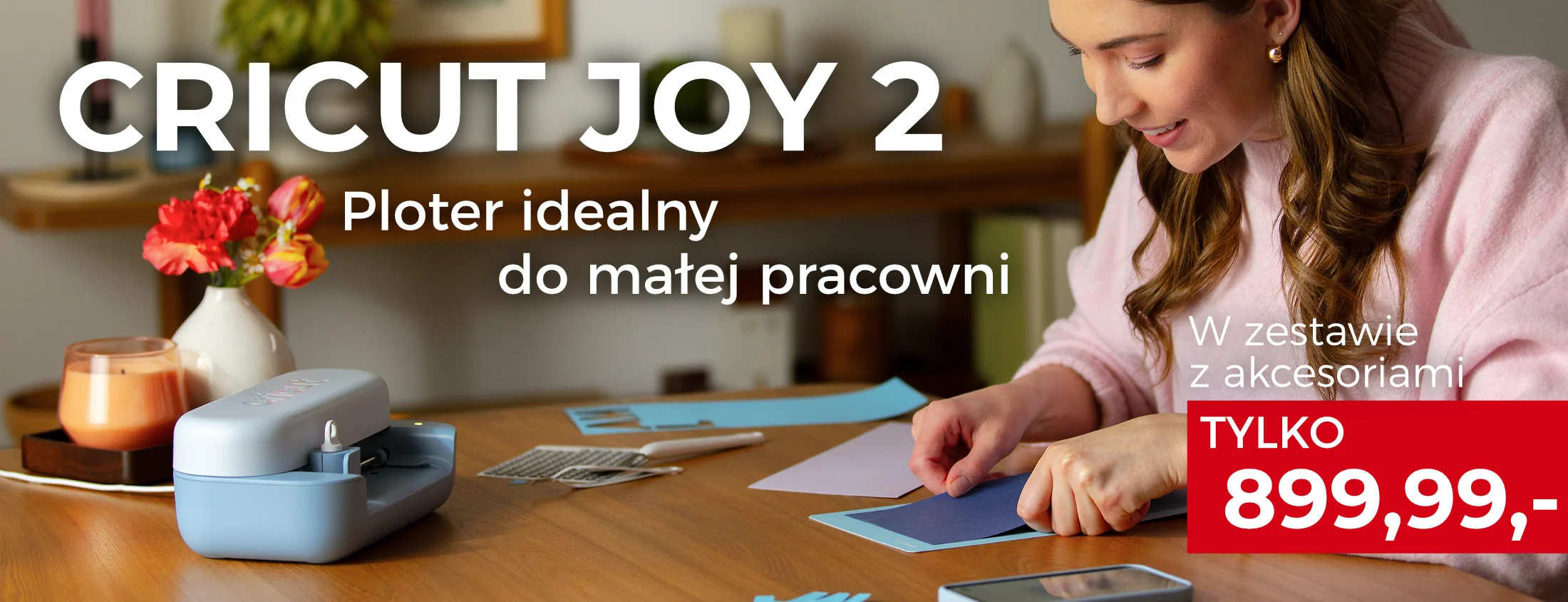 Ploter Cricut Joy 2 - boundle zestaw super cena
