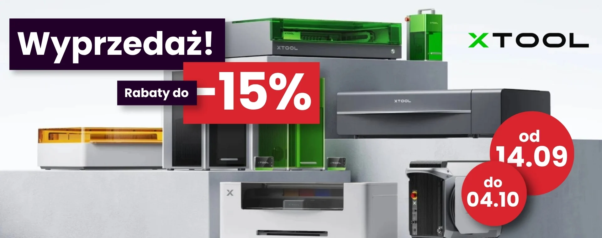 xtool wyprzedaż lasery