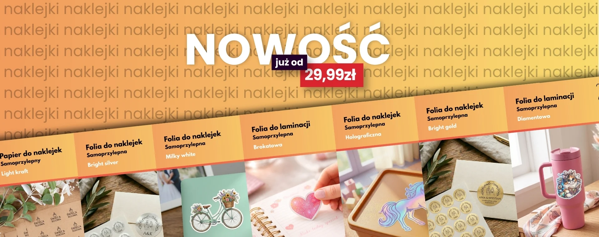 folie do naklejek wodoodporne